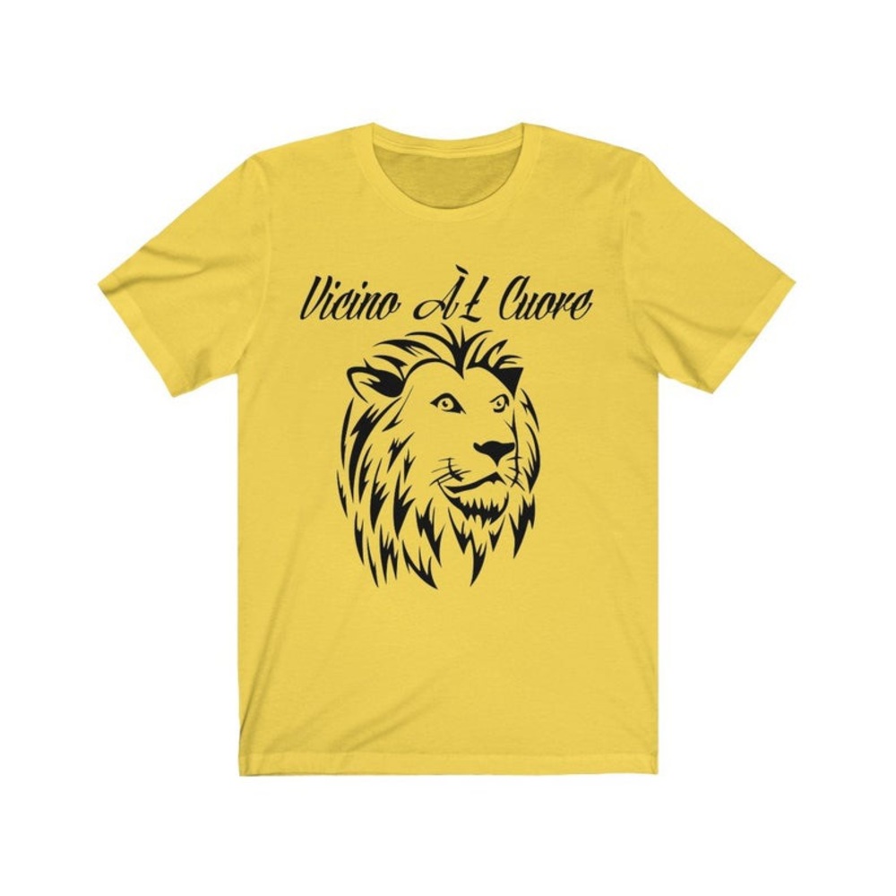 Vicino Al Cuore Unisex Jersey Short Sleeve Tee